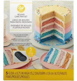 Wilton Wilton Cake Pan Easy Layers -15cm- Set/5