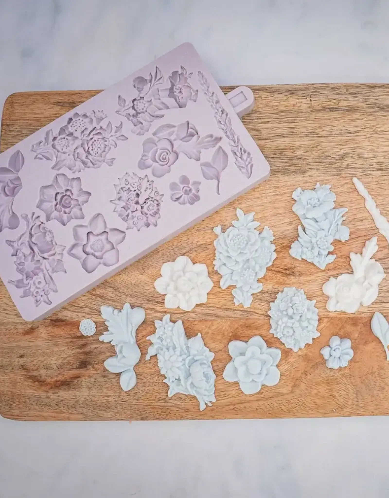 Karen Davies Karen Davies Silicone Mould Bloemen Basics