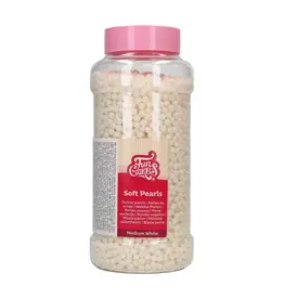 FunCakes Zachte Parels 5mm White 600g