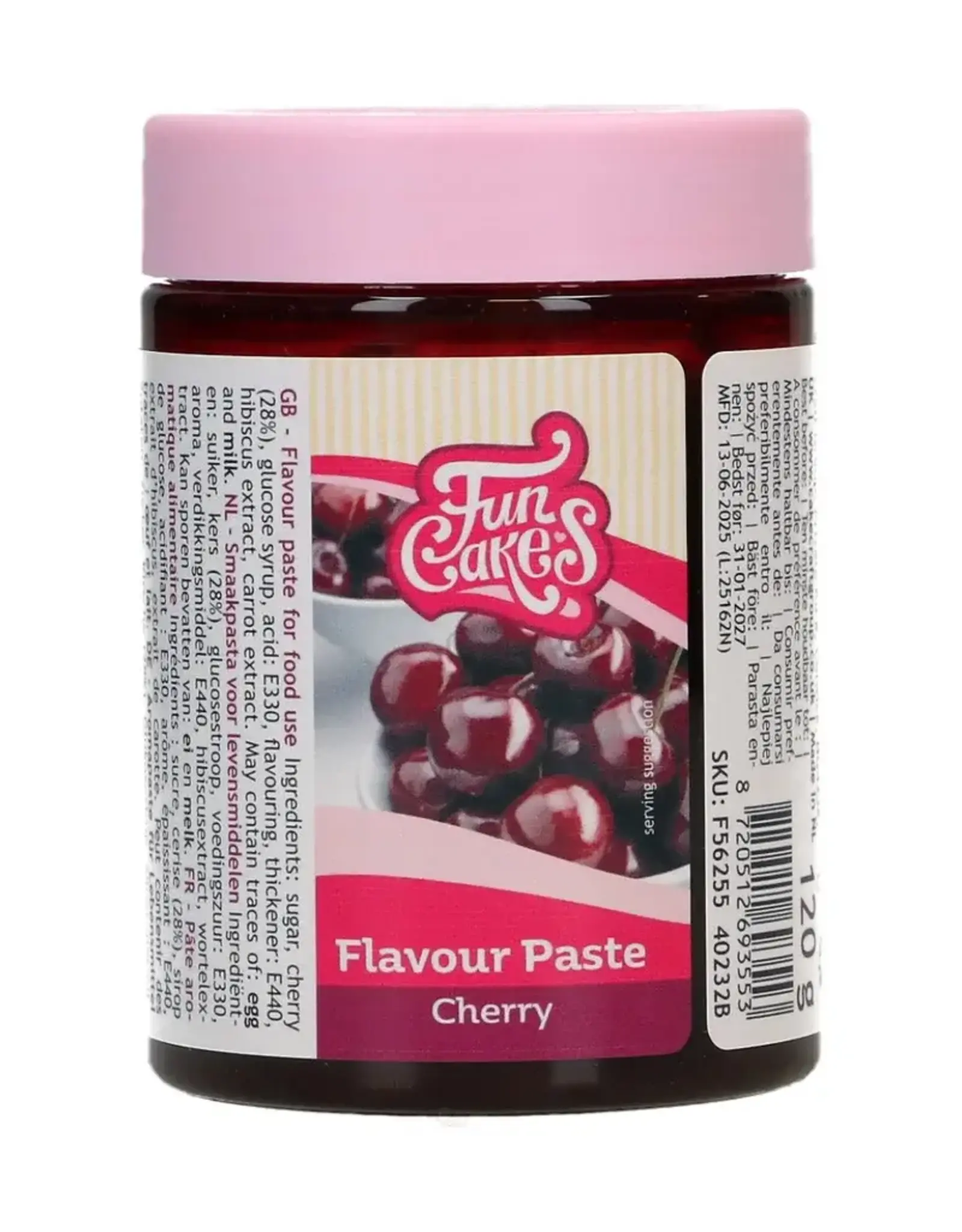 FunCakes FunCakes Smaakpasta Kers 120 g