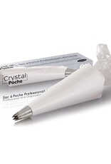 Martellato Martellato Wegwerp Spuitzak 40 cm Transparant 100 stuks Martellato Martellato Wegwerp Spuitzak 40 cm Transparant 100 stuks