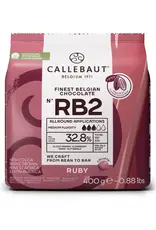 Callebaut Callebaut Chocolade Callets Ruby (RB2) 400g