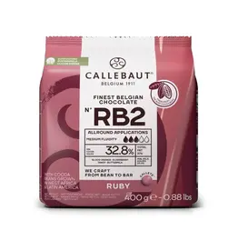Callebaut Chocolade Callets -Ruby- 400g