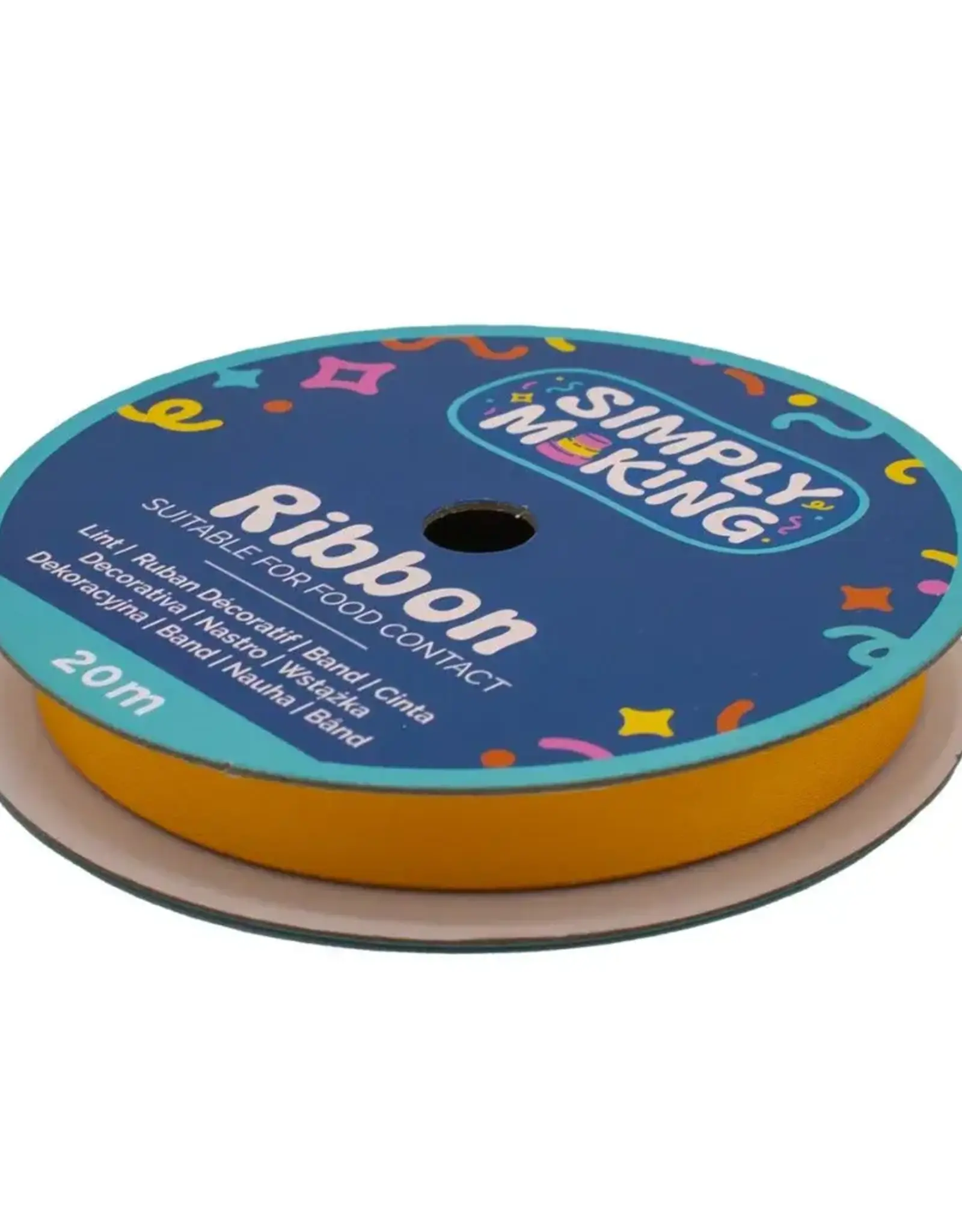 Simply Making Simply Making Taartlint Goud 12 mm x 20 m