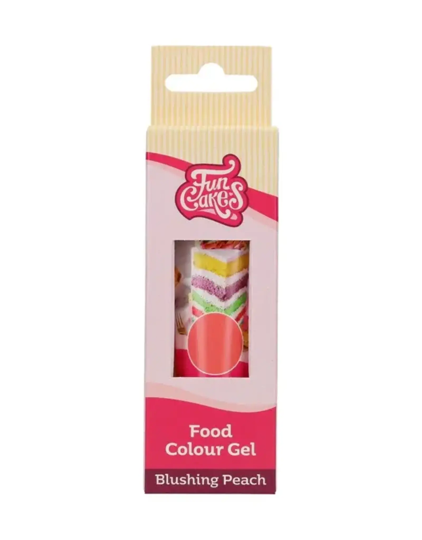 FunCakes FunCakes Eetbare Kleurstof Gel Blushing Peach 30g