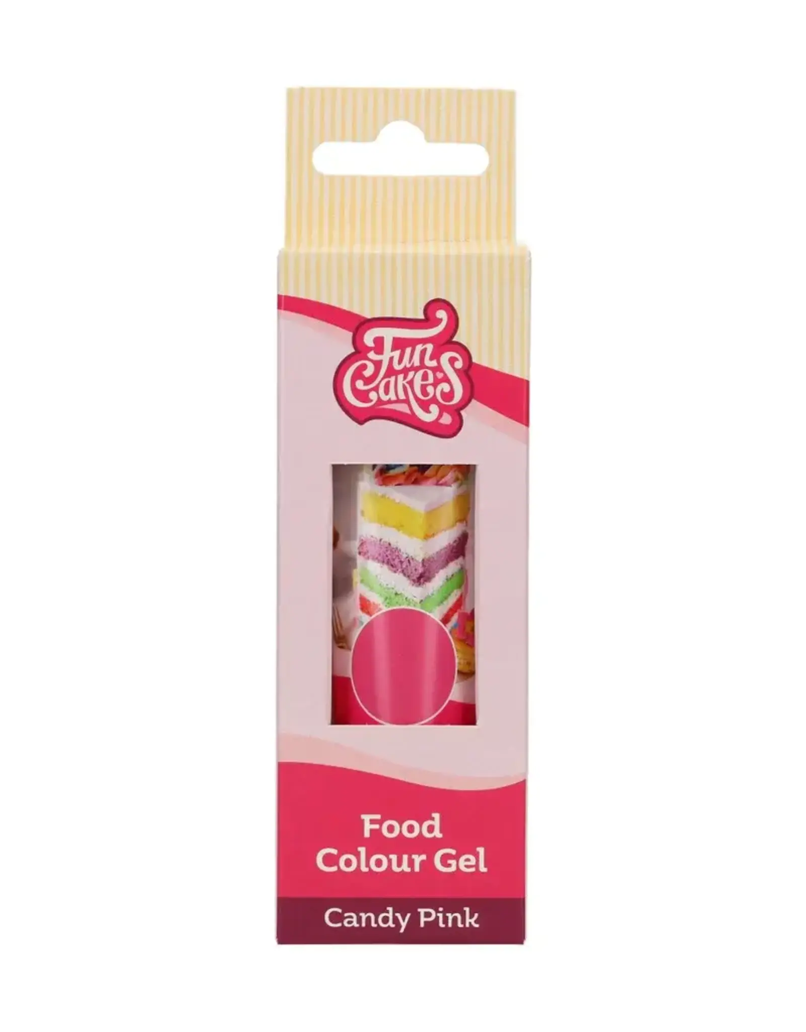 FunCakes FunCakes Eetbare Kleurstof Gel Candy Pink 30g