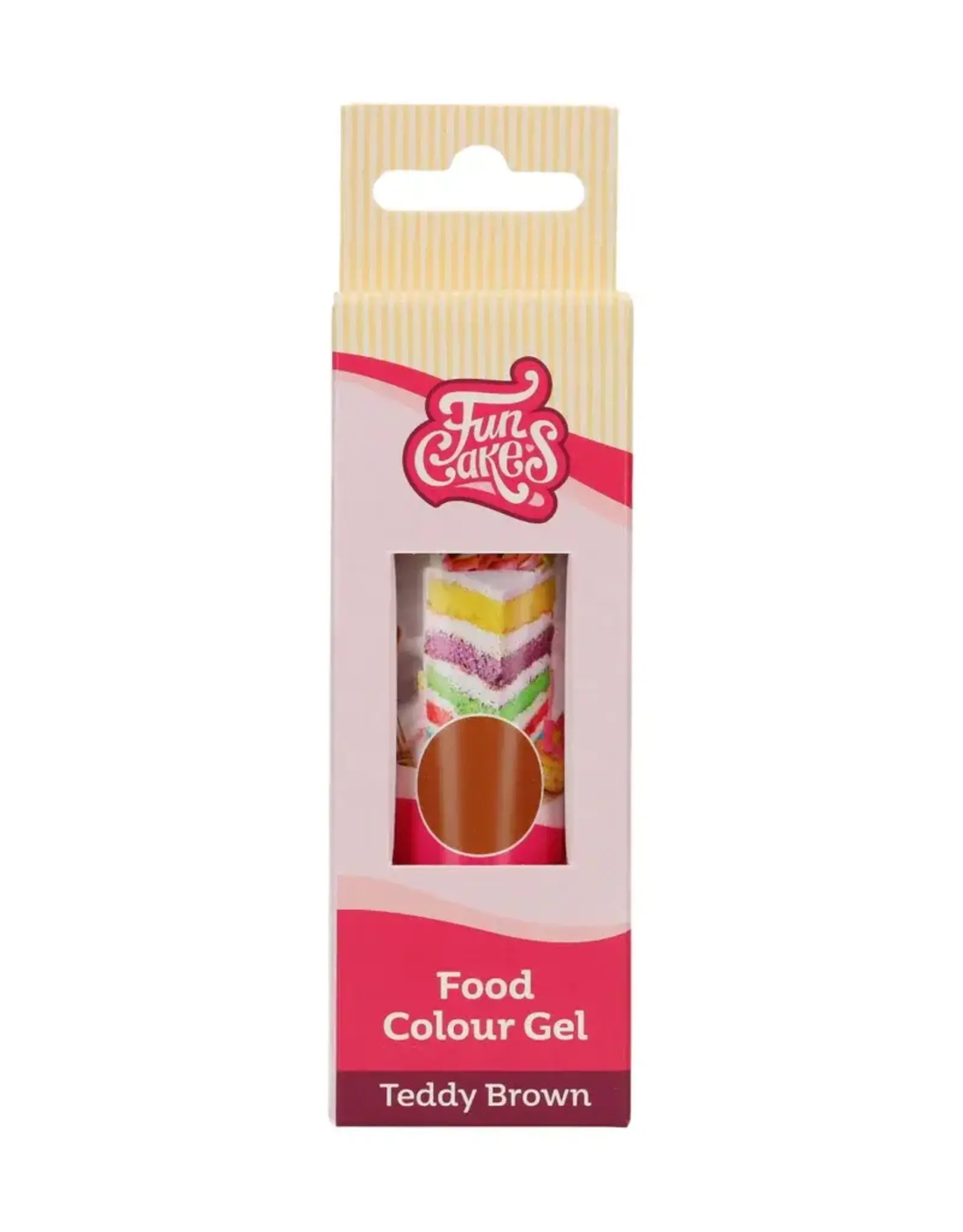 FunCakes FunCakes Eetbare Kleurstof Gel Teddy Brown 30g