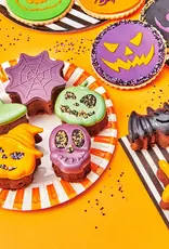 Wilton Wilton Siliconen Mould Geest/Heksenhoed/ Vleermuis/Pompoen/ Doodskop/Spinnenweb Wilton Wilton Siliconen Mould Geest/Heksenhoed/ Vleermuis/Pompoen/ Doodskop/Spinnenweb