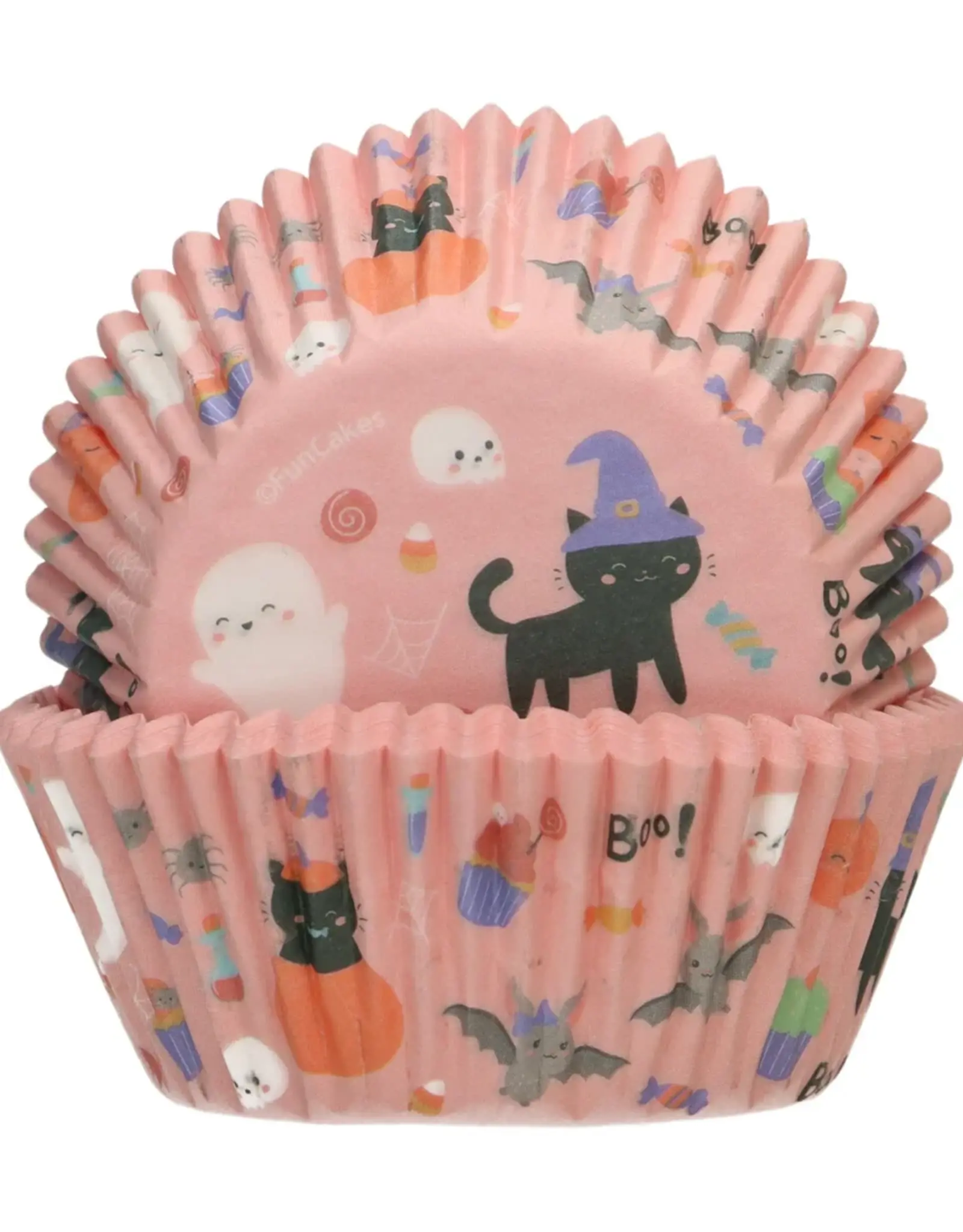 FunCakes FunCakes Baking Cups Cute Halloween pk/48