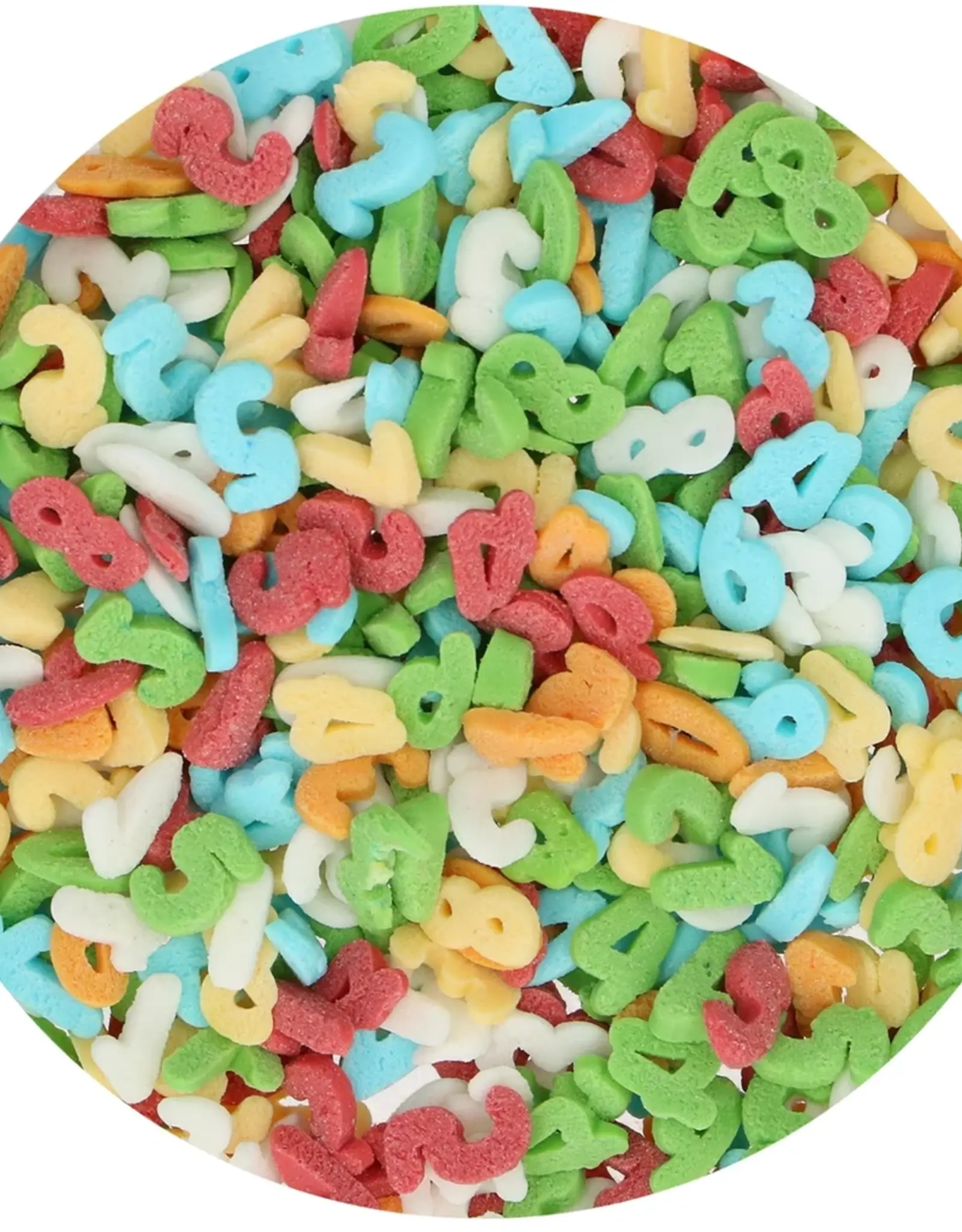 FunCakes FunCakes Sprinkle Mix Regenboog Nummers 50 g