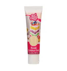 FunCakes Eetbare Kleurstof Gel Vanilla White 30g