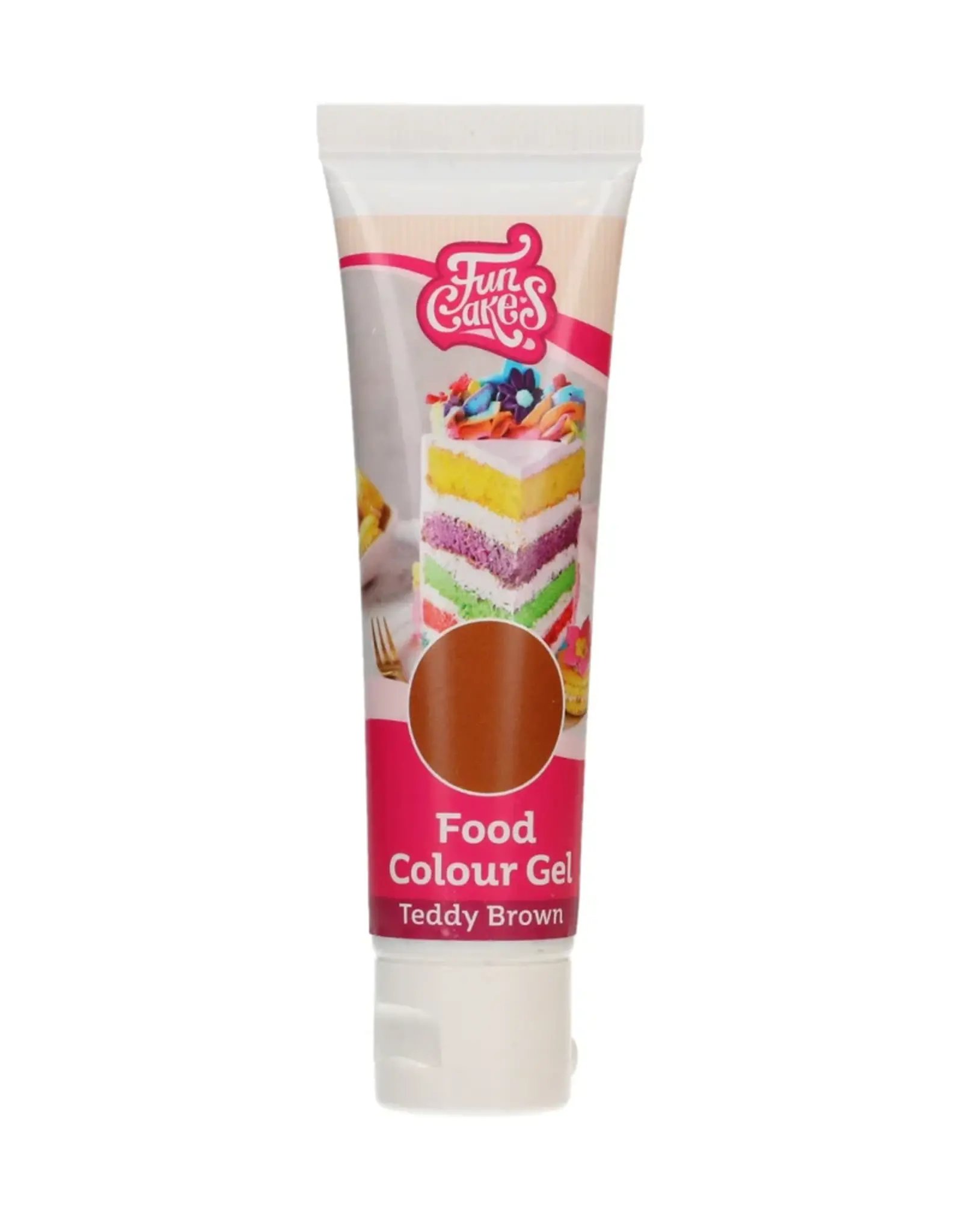 FunCakes FunCakes Eetbare Kleurstof Gel Teddy Brown 30g
