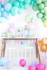 PartyDeco PartyDeco Stevige Ballonnen Pastel Mix 12 cm pk/100