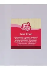 FunCakes Cake Drum Vierkant 35 cm Wit