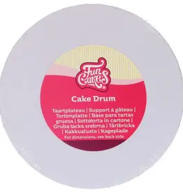 FunCakes Cake Drum Rond Ø 38 cm Wit