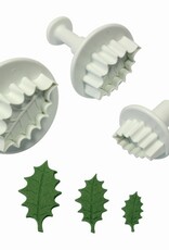 PME PME Holly leaf plunger cutter set/3