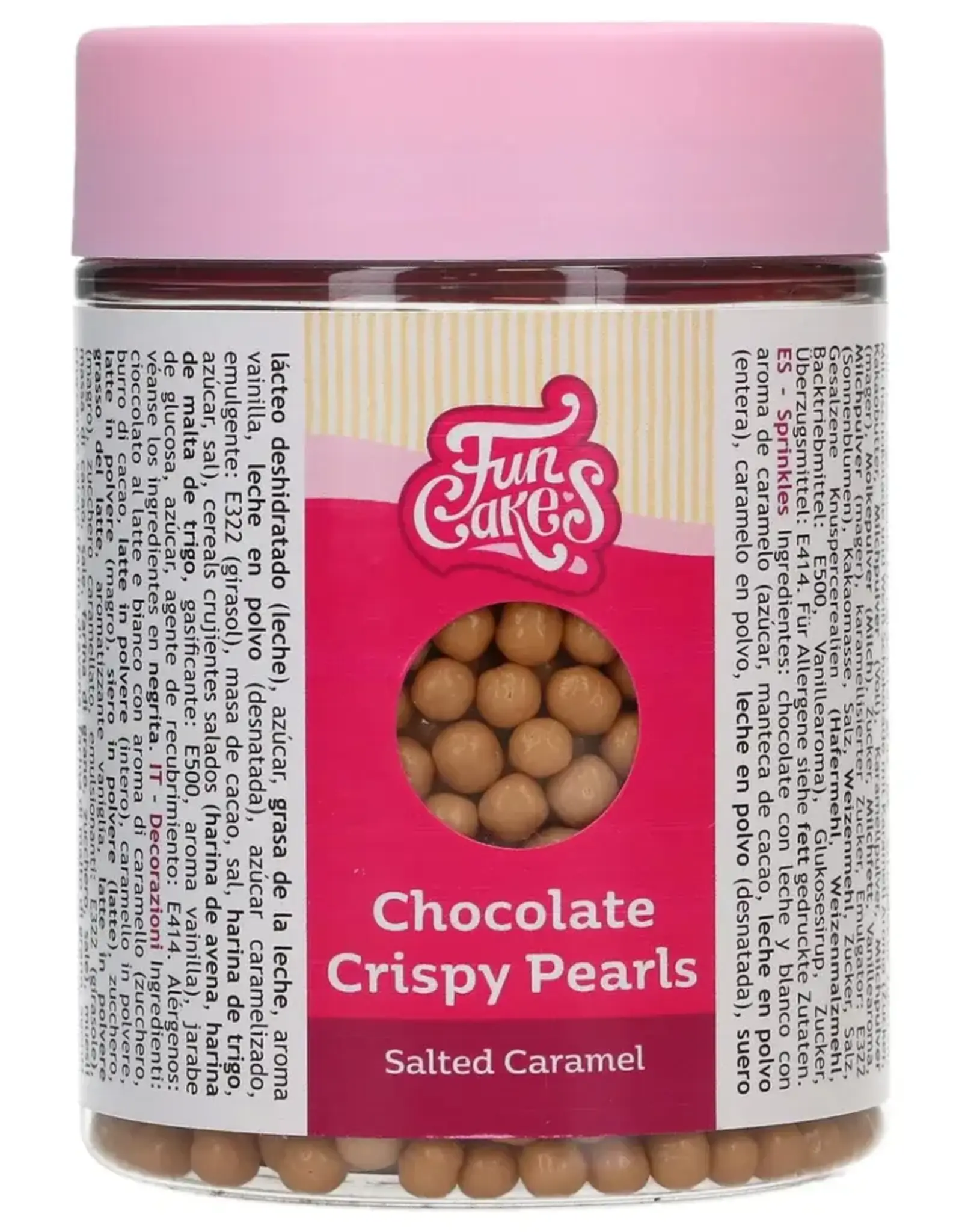 FunCakes FunCakes Chocolade Crispy Pearls Salted Caramel 155 g