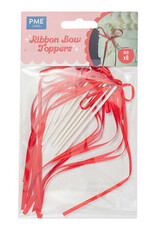 PME PME Lintstrik Taarttoppers Red pk/8