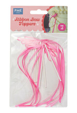 PME PME Lintstrik Taarttoppers Pink pk/8
