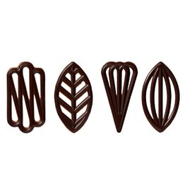 Callebaut Callebaut Chocoladedecoratie Speciaal Decor Ass Puur 280st.