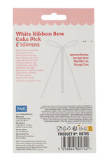 PME PME Lintstrik Taarttoppers White pk/8