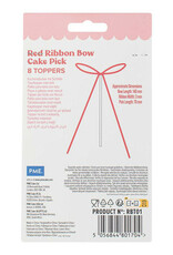 PME PME Lintstrik Taarttoppers Red pk/8