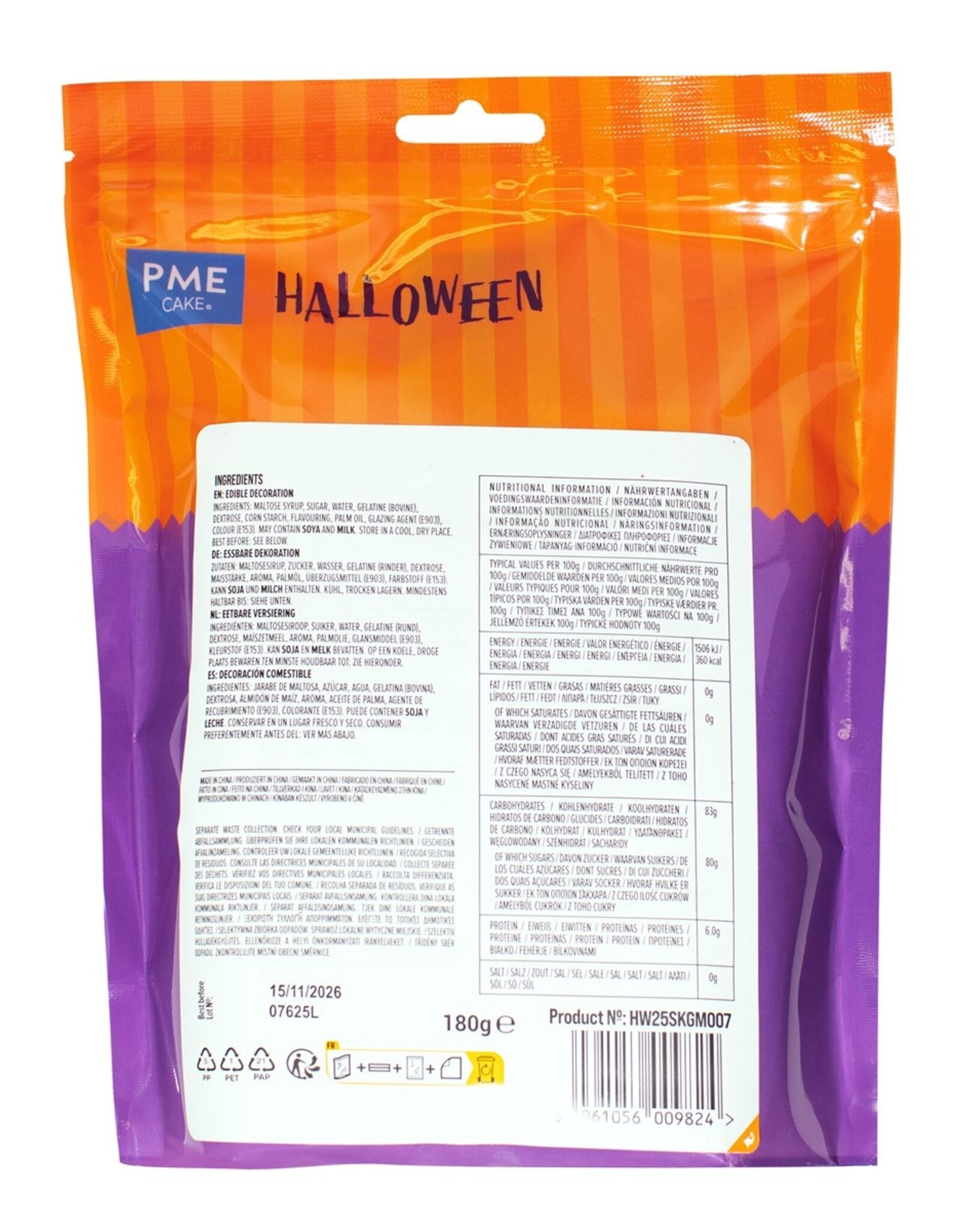 PME PME Halloween Marshmallow Spook 12st.