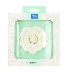 PME Suiker Rozen Wit Ø90mm 1st
