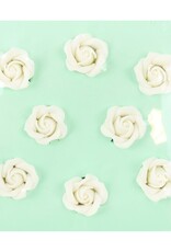 PME PME Suiker Rozen Wit Ø32mm 8st