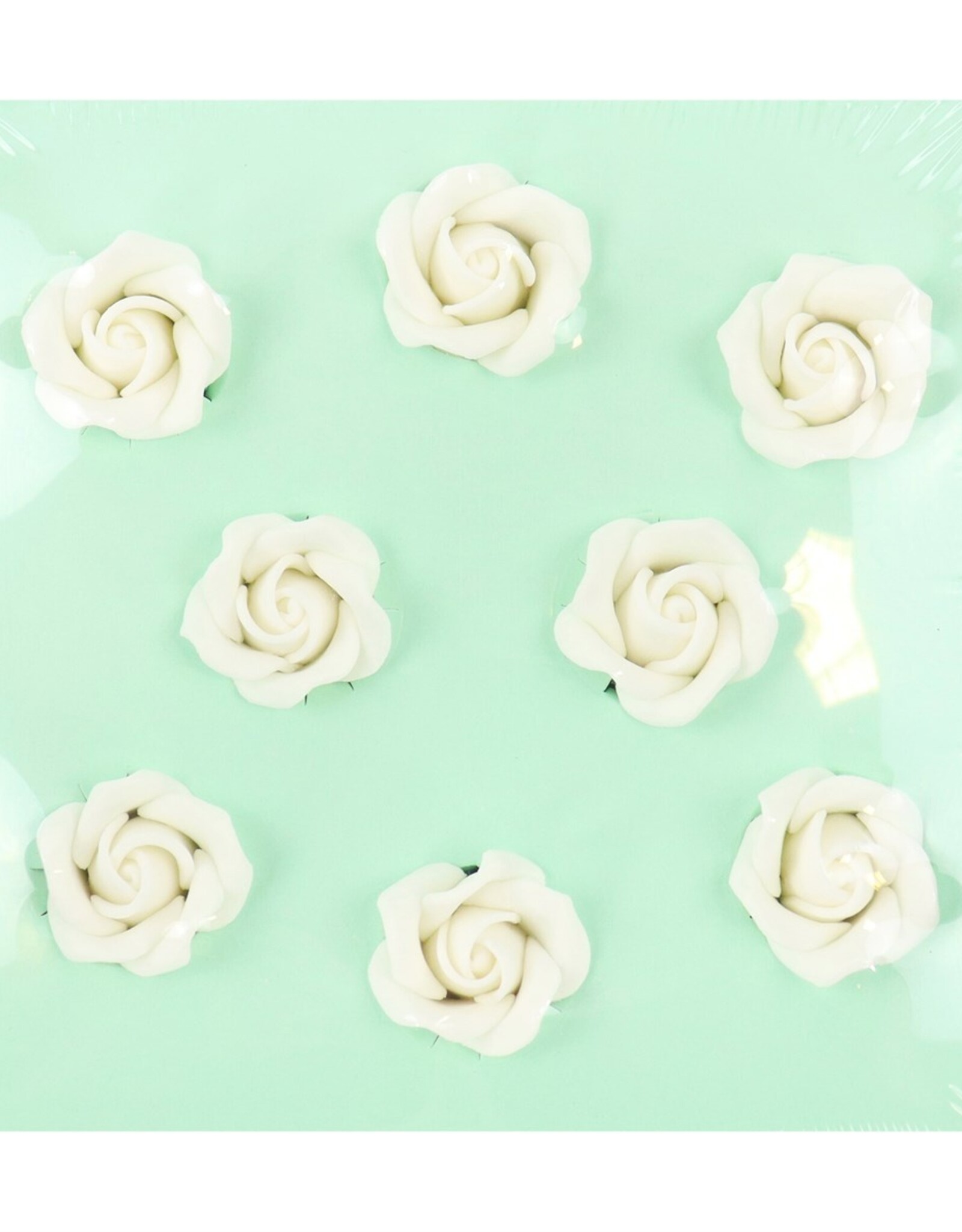 PME PME Suiker Rozen Wit Ø32mm 8st