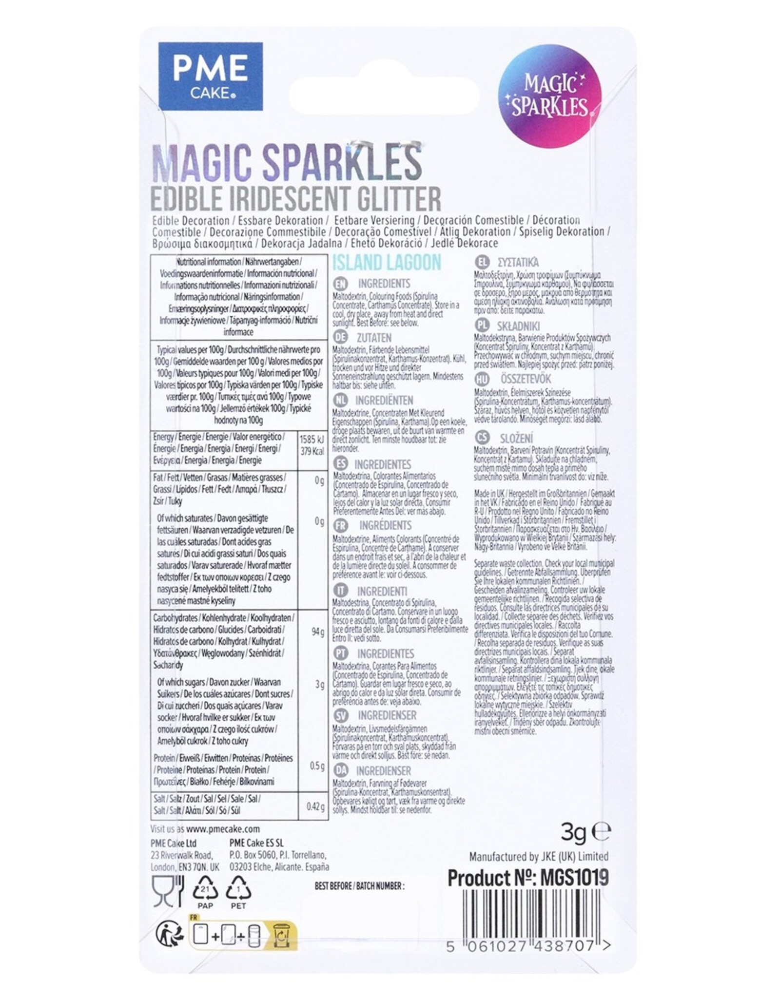 PME PME Magic Sparkles Island Lagoon 3g