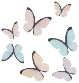 Wilton Eetbare Papieren Vlinders Pastel set/8