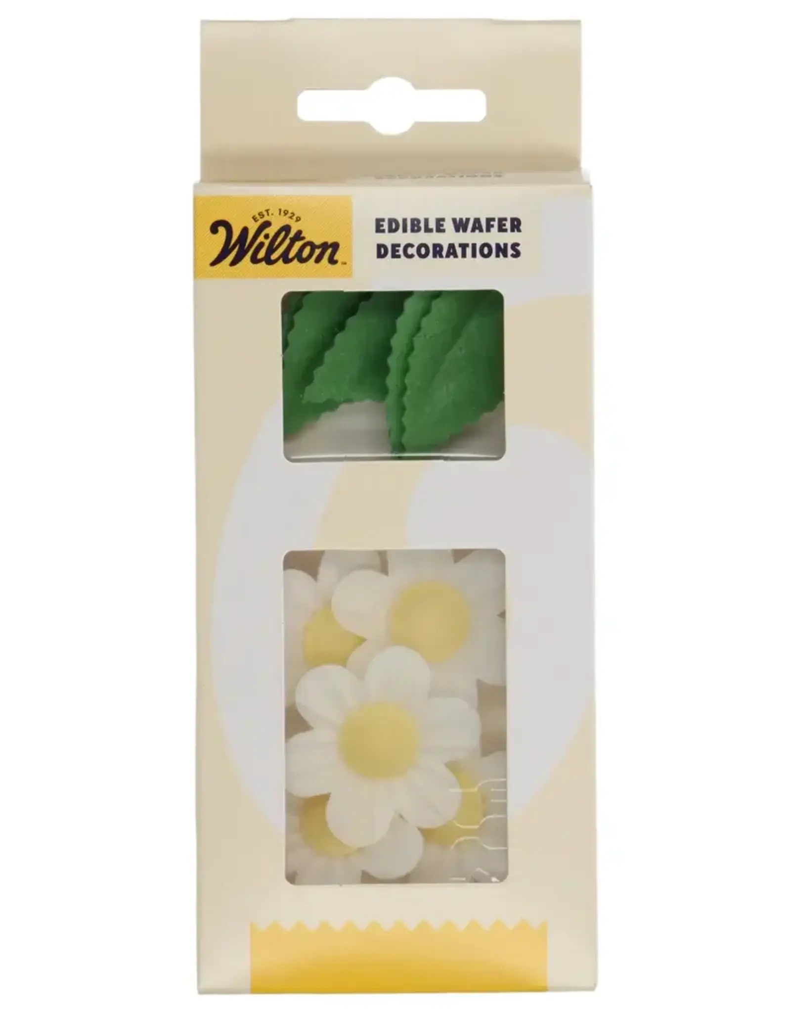 Wilton Wilton Eetbare Papieren Decoraties Bloemen & Bladeren Wit set/11