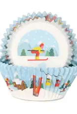 House of Marie House of Marie Baking Cups Winter Ski pk/48