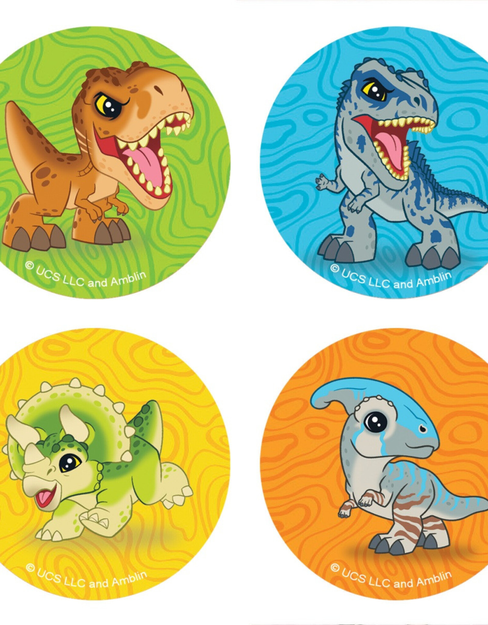 Overig Cupcake Deco Sheet Jurassic World Ø5,3cm Set/12