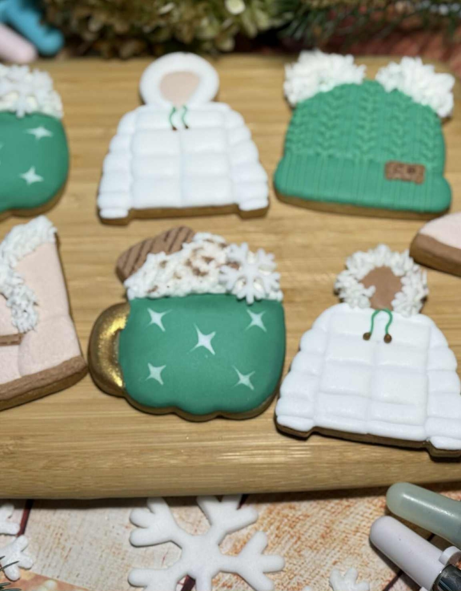 Workshop Koekjes met Royal Icing Thema Winter