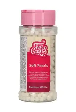 FunCakes FunCakes Zachte Parels Medium Wit 60 g FunCakes FunCakes Zachte Parels Medium Wit 60 g