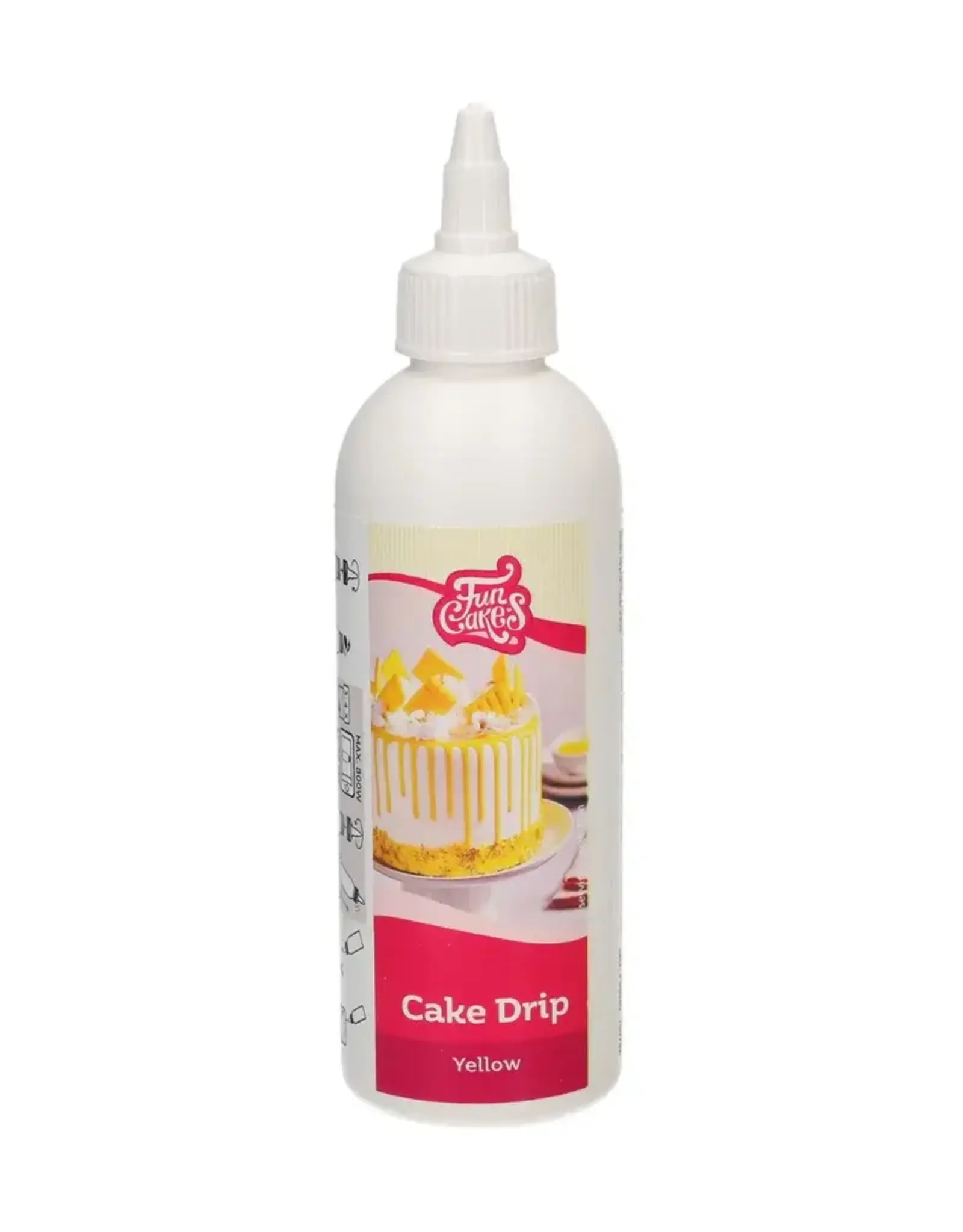 FunCakes FunCakes Cake Drip Geel 180 g
