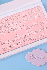 Sweet Stamp Sweet Stamp Letters & Cijfers Set Demure