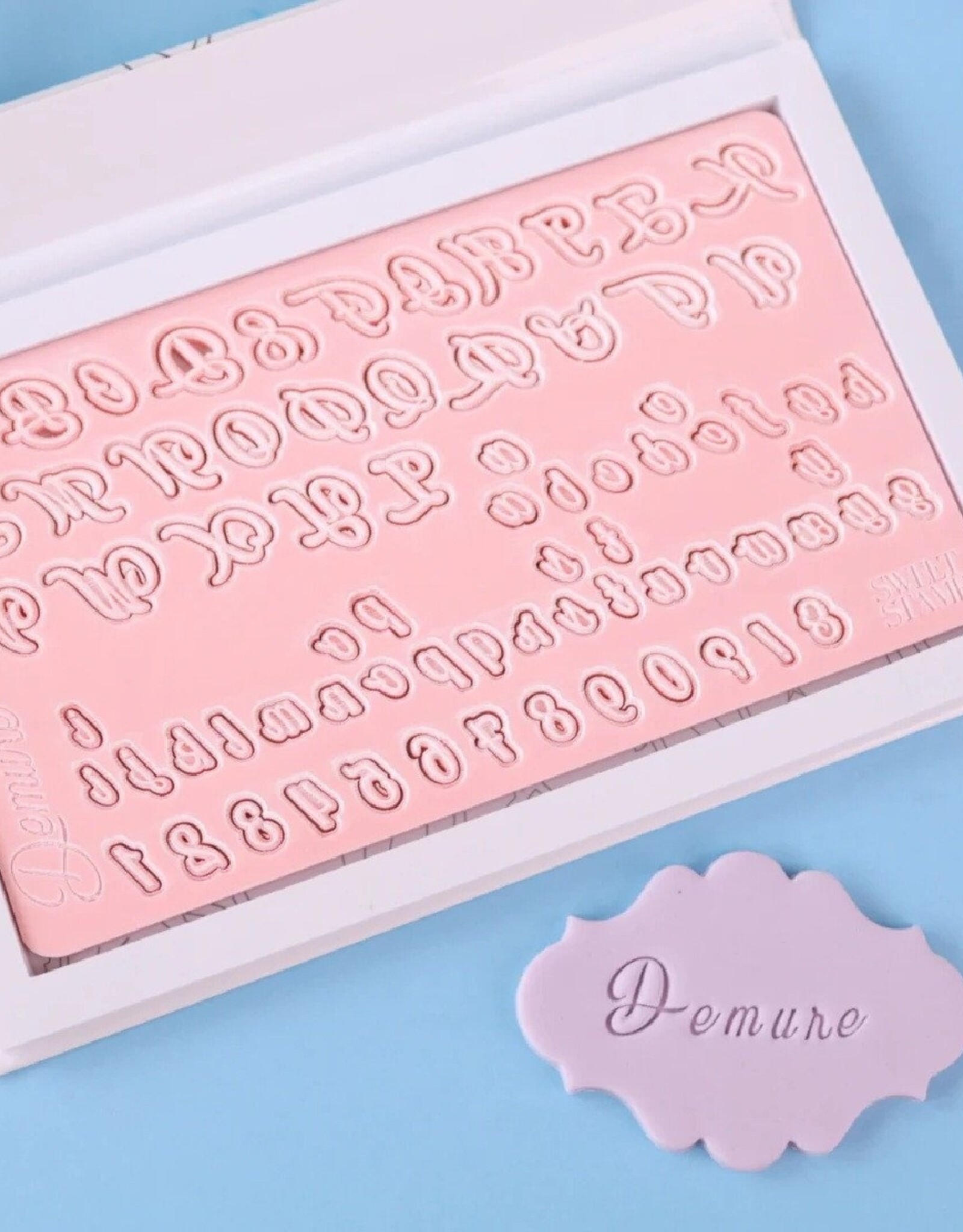 Sweet Stamp Sweet Stamp Letters & Cijfers Set Demure