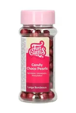 FunCakes FunCakes Candy Choco Parels Large Bordeaux 70 g