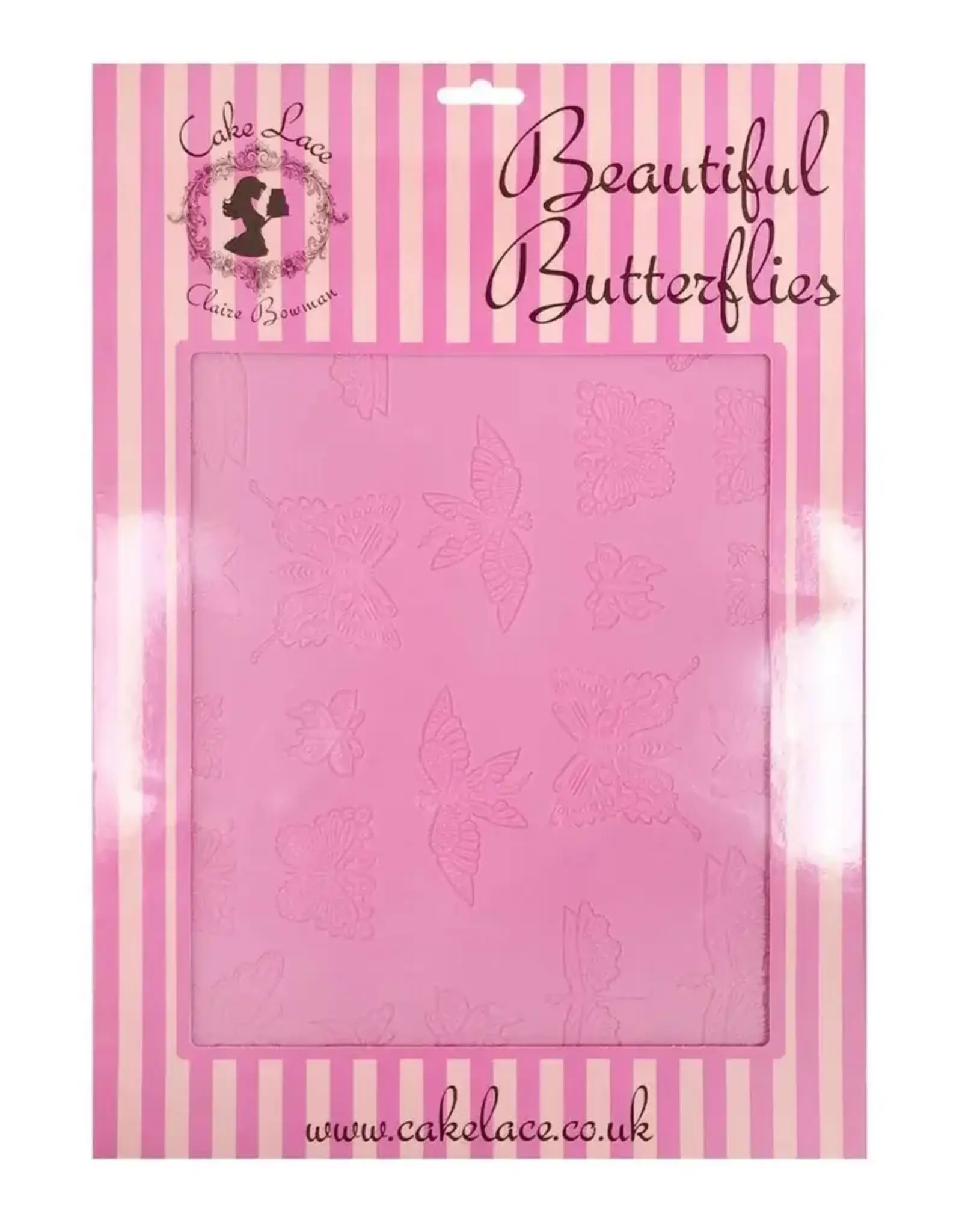 Claire Bowman Cake Lace Mat Beautiful Butterflies