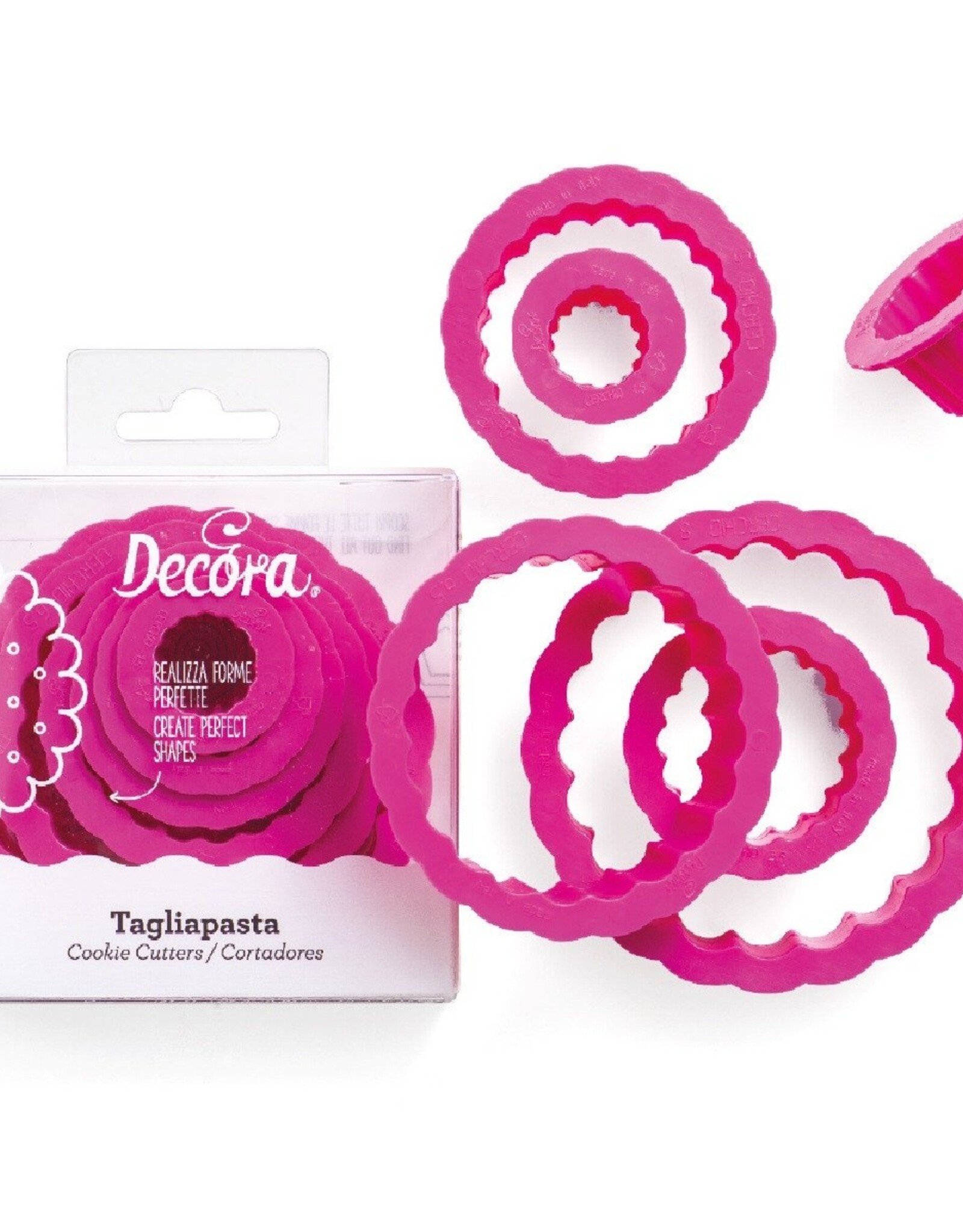Decora Decora Uitsteker Rond Golvend Set/6
