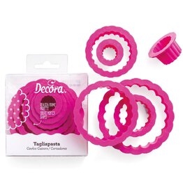 Decora Decora Uitsteker Rond Golvend Set/6