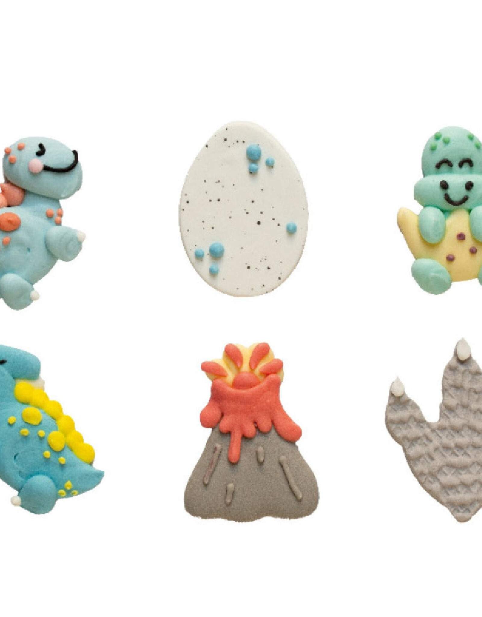 Decora Decora Suikerdecoratie Dinosaurus Set/6