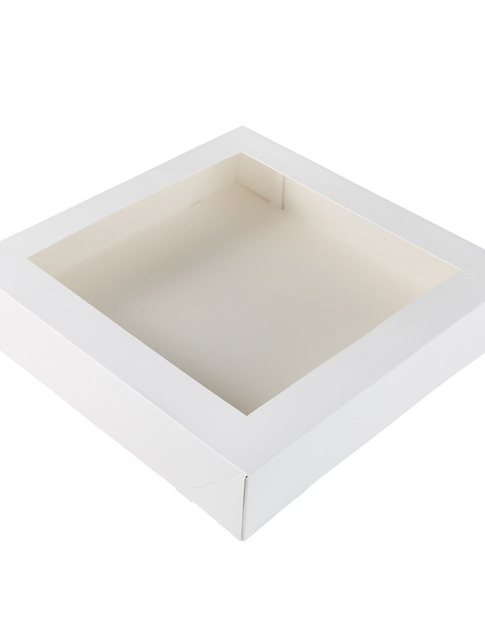 BNC BNC Taartdoos Wit met Venster 30x30x6 cm pk/3