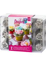 Decora Decora Botercrème Spuitmondjes 1 Set/12