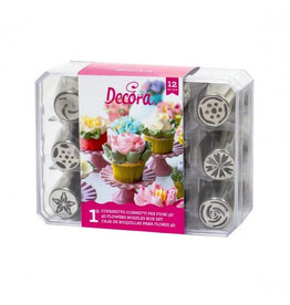 Decora Decora Botercrème Spuitmondjes 1 Set/12