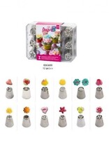 Decora Decora Botercrème Spuitmondjes 1 Set/12