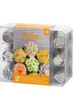 Decora Decora Botercrème Spuitmondjes 2 Set/12